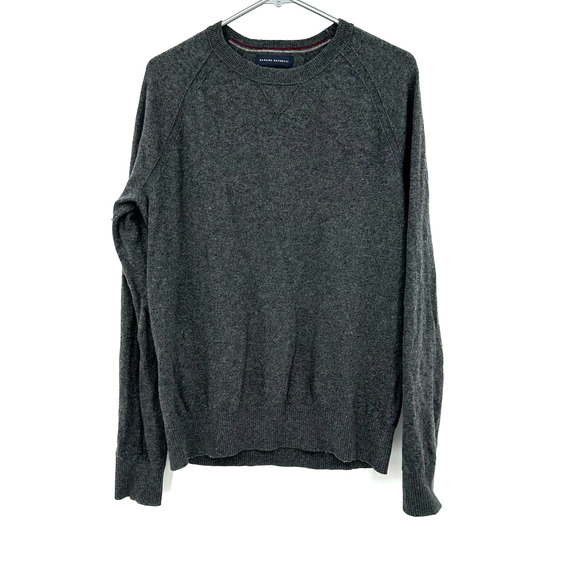Banana Republic size large long sleeve pullover sweater italian yarn merino wool - Picture 1 of 4